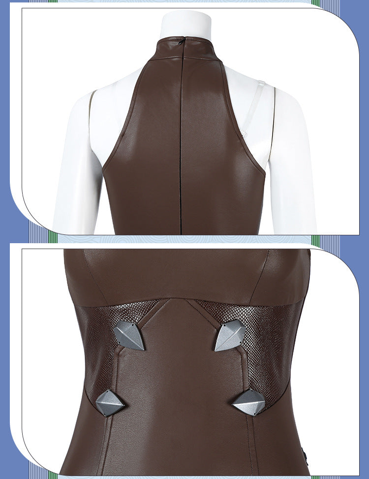 Ice Valkyrie Cosplay Costume – Fantasy Anime Battle Outfit for Women