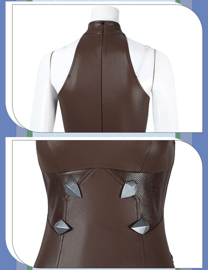 Ice Valkyrie Cosplay Costume – Fantasy Anime Battle Outfit for Women