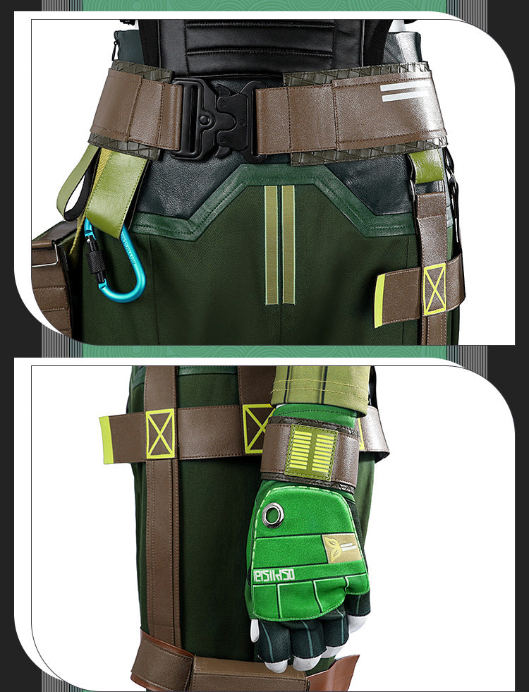 Forest Ranger Cosplay Costume – Fantasy Game–Inspired Adventure Outfit Set