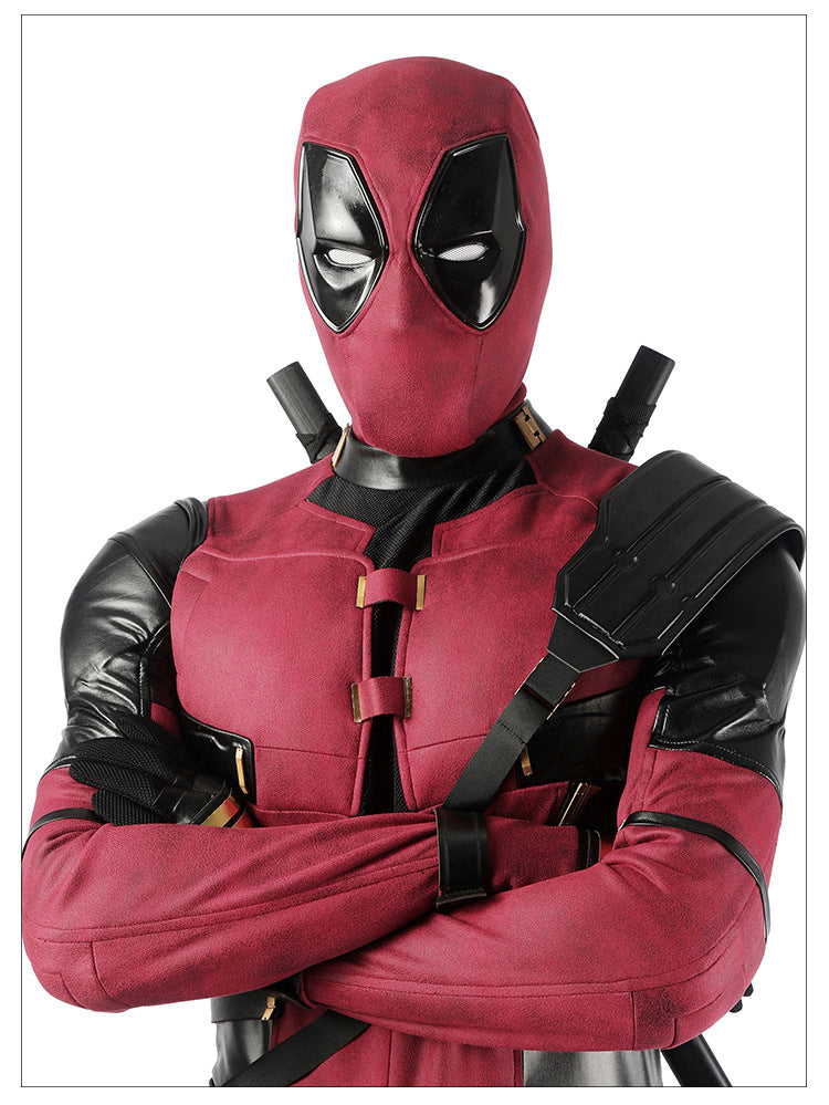 Mercenary Hero Cosplay Costume – Wade Bodysuit and Accessories Set