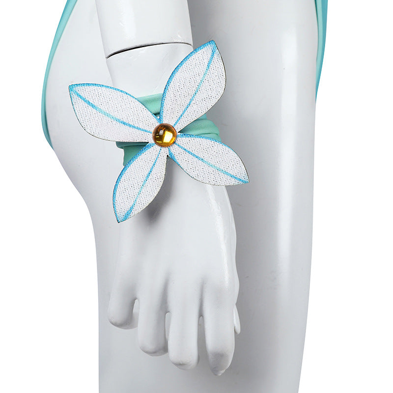 Aqua Wing Sorceress Cosplay Swimsuit – Fantasy Butterfly-Themed Outfit for Women