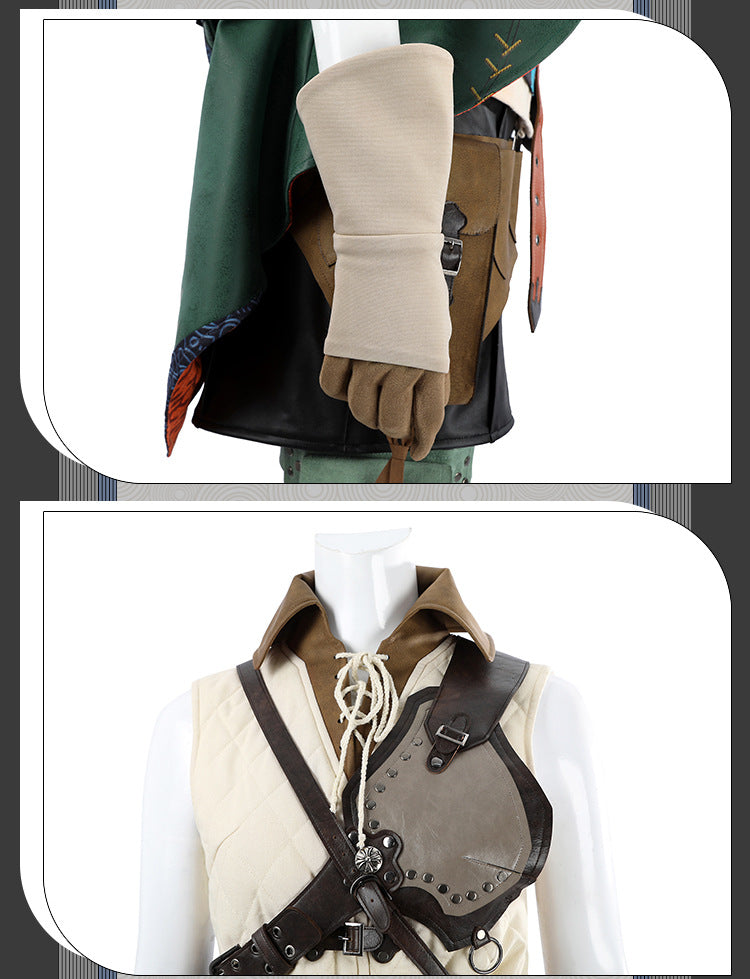 Wild Huntress Cosplay Costume – Fantasy Adventure Outfit for Women