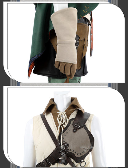 Wild Huntress Cosplay Costume – Fantasy Adventure Outfit for Women