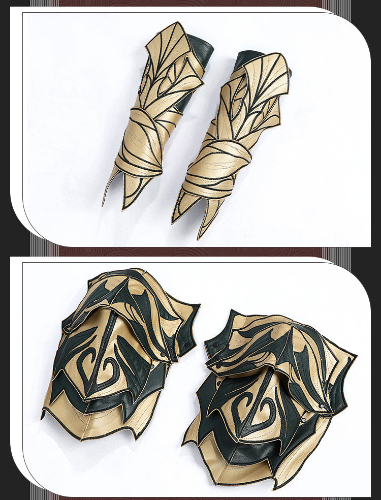 Dark Elf Priestess Cosplay Costume – Fantasy RPG–Inspired Performance Outfit Set