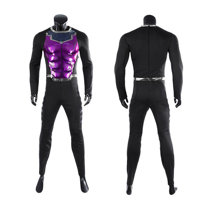 Anti-Hero Red Tactical Suit with Black Accents - Full Cosplay Outfit Male | Belt Holsters Gloves Mask