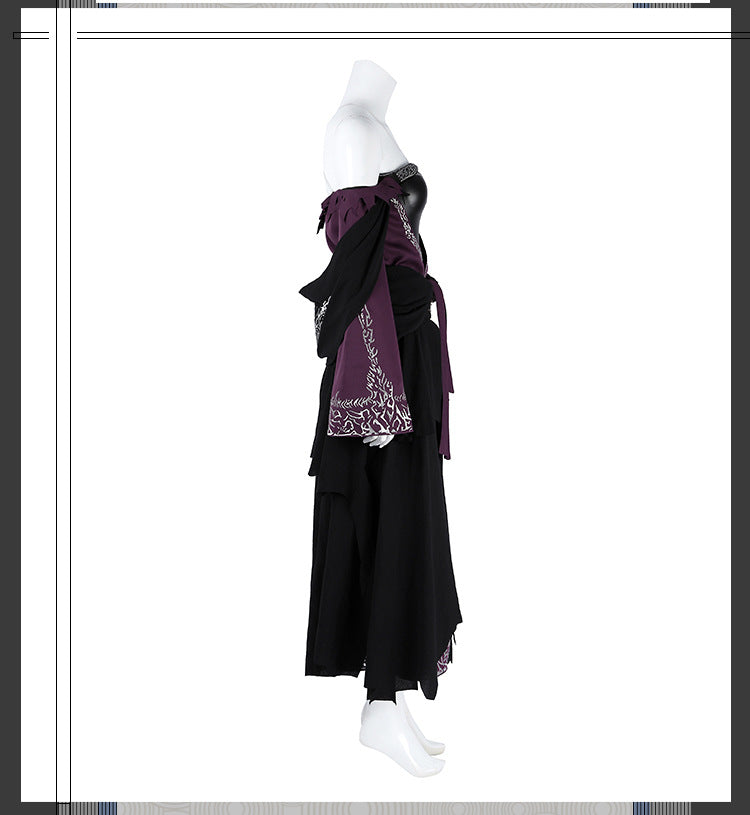 Twilight Hermit Cosplay Costume – Dark Fantasy Cloak & Hat Set for Halloween