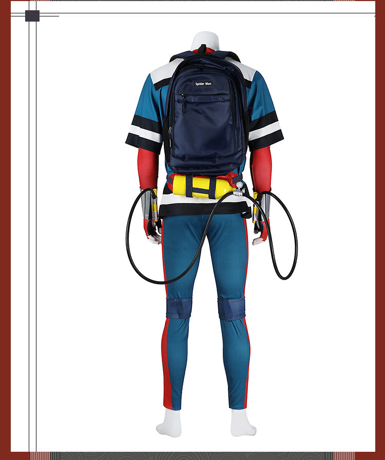 Friendly Neighborhood Superhero Cosplay Costume Set – Web-Inspired Hero Outfit for Halloween