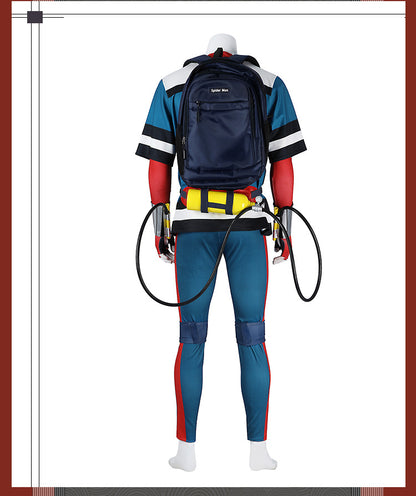 Friendly Neighborhood Superhero Cosplay Costume Set – Web-Inspired Hero Outfit for Halloween