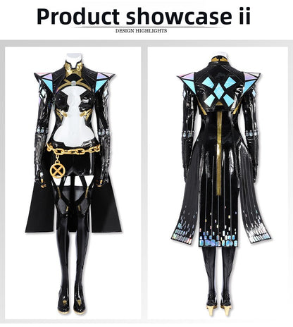 Ice Queen Cosplay Costume – Fantasy Hero Outfit for Women