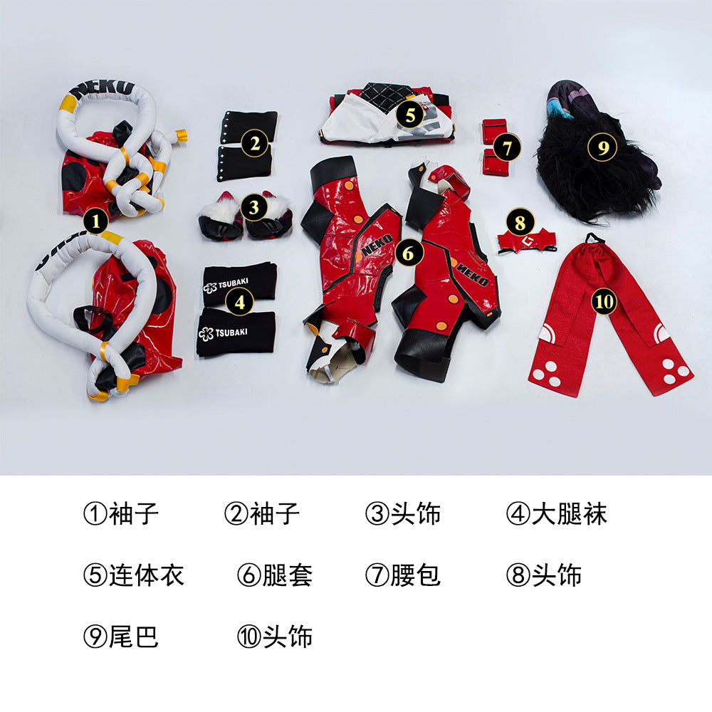 Zenless Zone Zero Nekomiya Mana Cosplay Costume