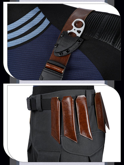 Crimson Vigilante Cosplay Costume – Heroic Stealth Outfit for Halloween & Performances