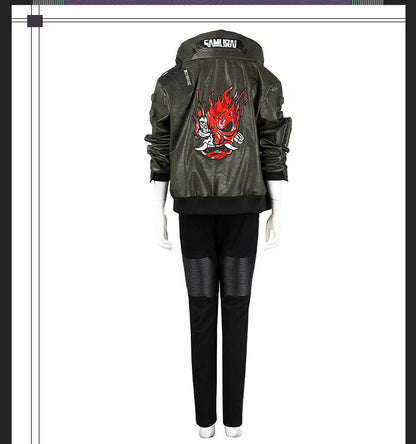 Futuristic Cyberpunk Rider Jacket – Sci-Fi Inspired Cosplay Outerwear for Men & Women
