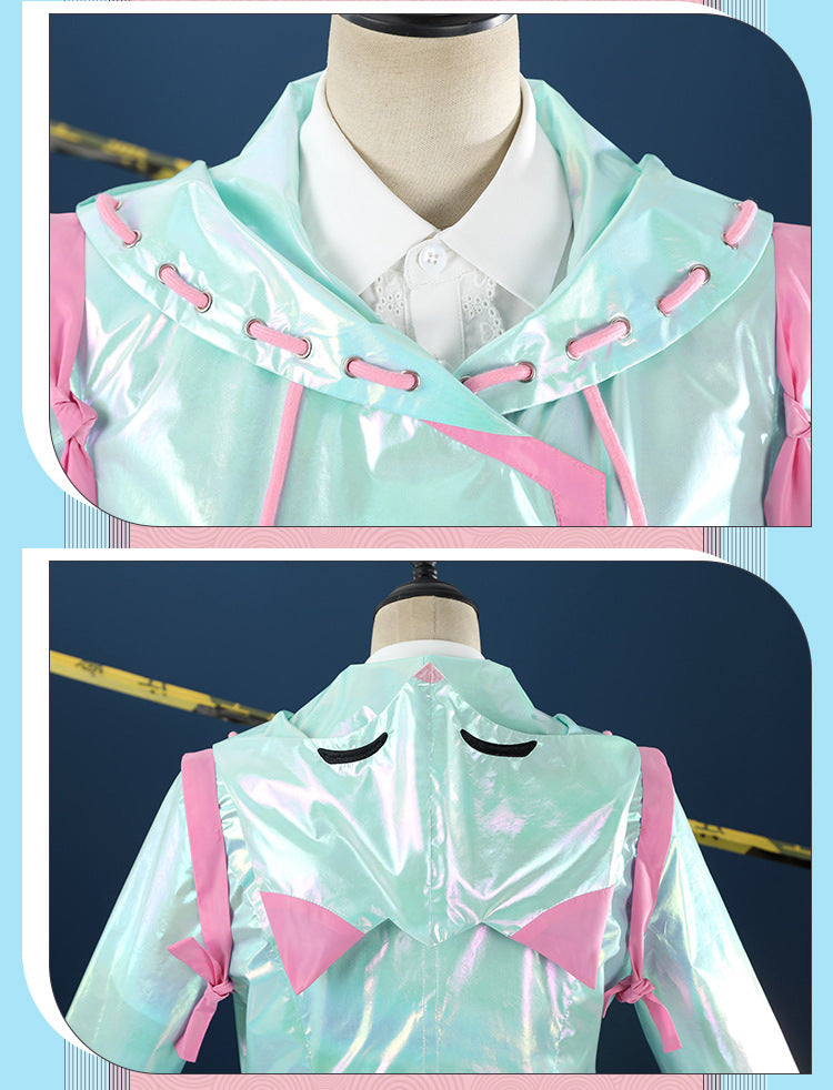 Mystic Guardian Cosplay Raincoat – Kiriko Anime Game Costume