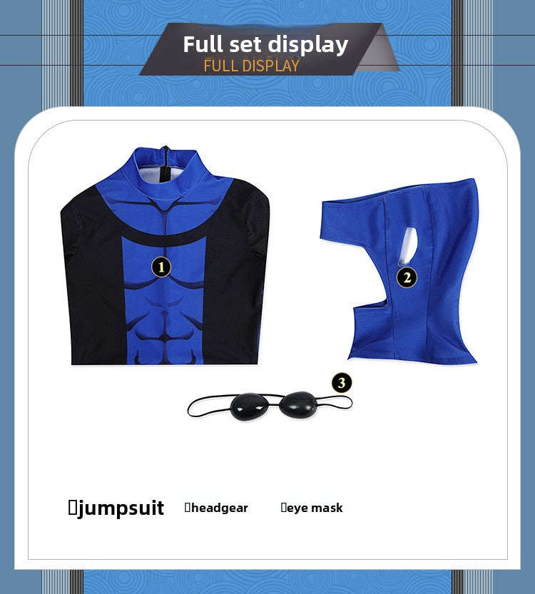 Invincible Hero Cosplay Bodysuit – Mark Adult Full-Body Costume