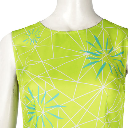 Joyful Spirit Cosplay Dress & Mask Set – Colorful Fantasy Outfit for Adults