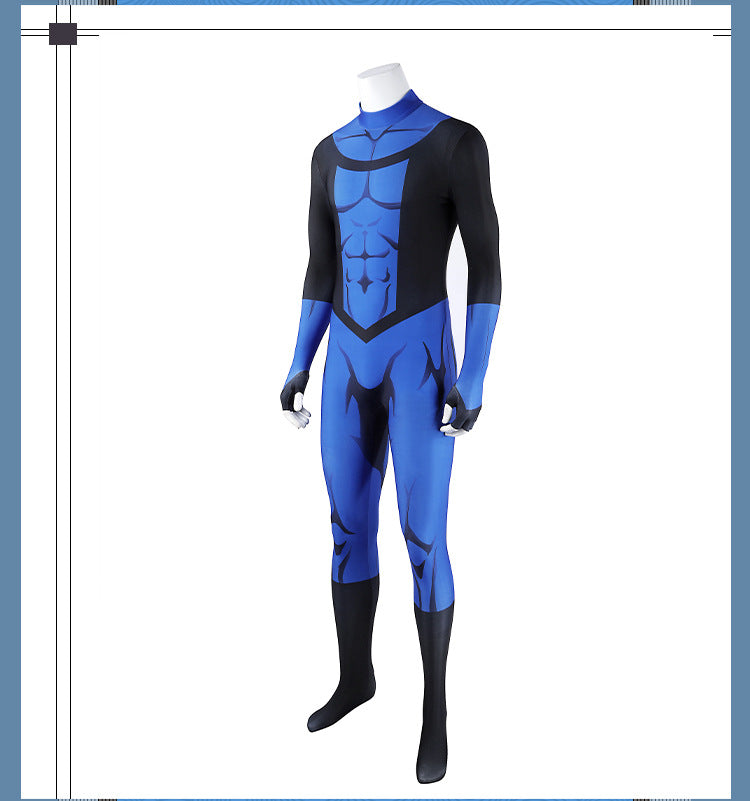 Invincible Hero Cosplay Bodysuit – Mark Adult Full-Body Costume