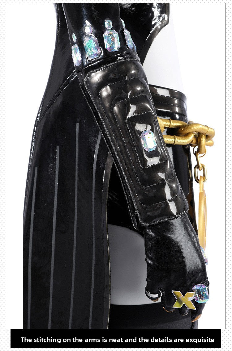 Ice Queen Cosplay Costume – Fantasy Hero Outfit for Women