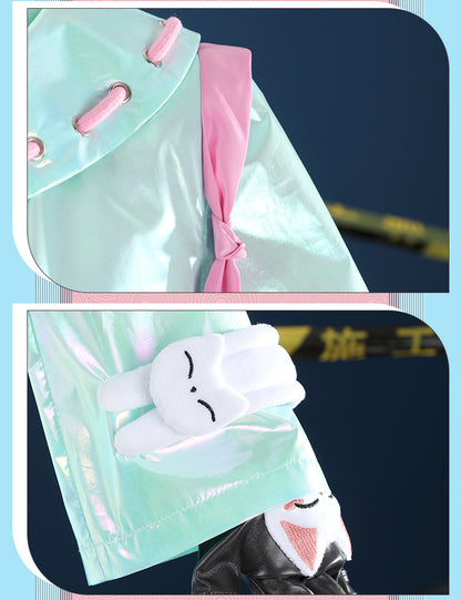 Mystic Guardian Cosplay Raincoat – Kiriko Anime Game Costume