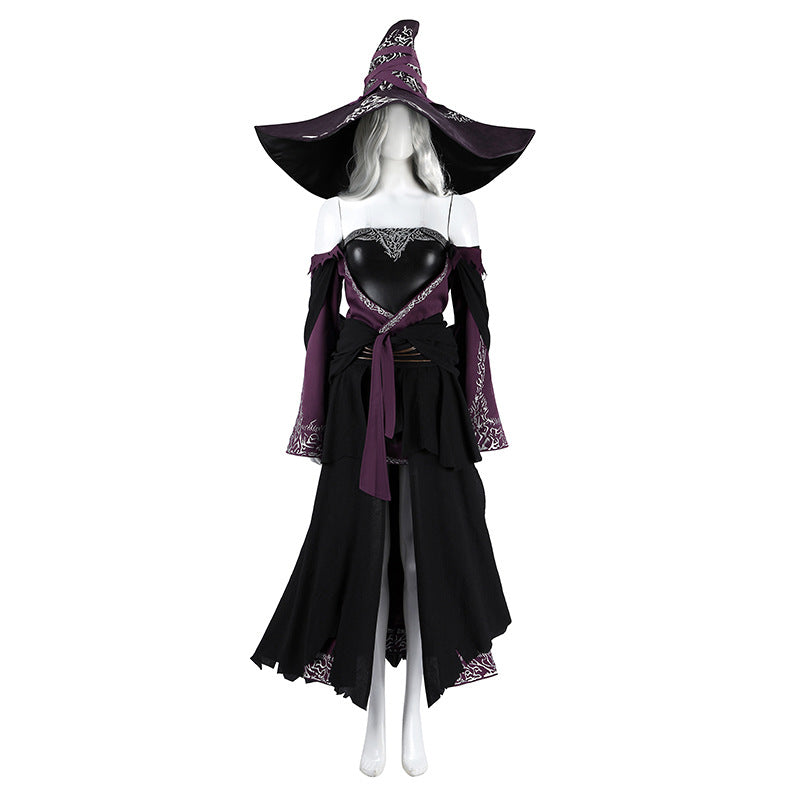 Twilight Hermit Cosplay Costume – Dark Fantasy Cloak & Hat Set for Halloween