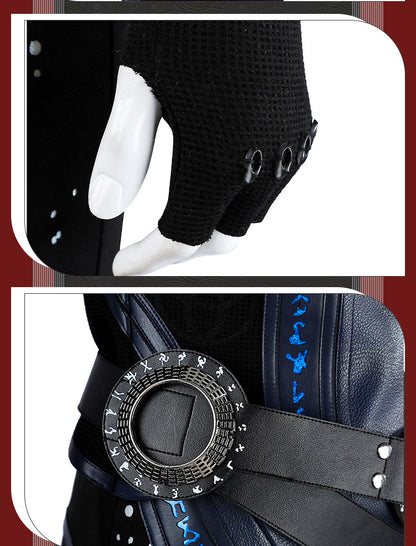 Dark Witch Sorceress Cosplay Costume – Gothic Magic Robe Outfit for Halloween & Themed Events