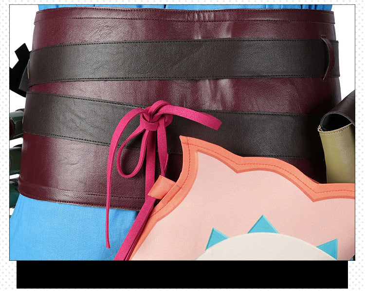 Heroic Adventurer Cosplay Costume – Male Fantasy Outfit with Accessories