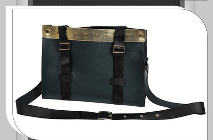 White Double-Breasted Adventurer Uniform - Blue Hairband Sword Scabbard Cosplay Set Male Secondary Style