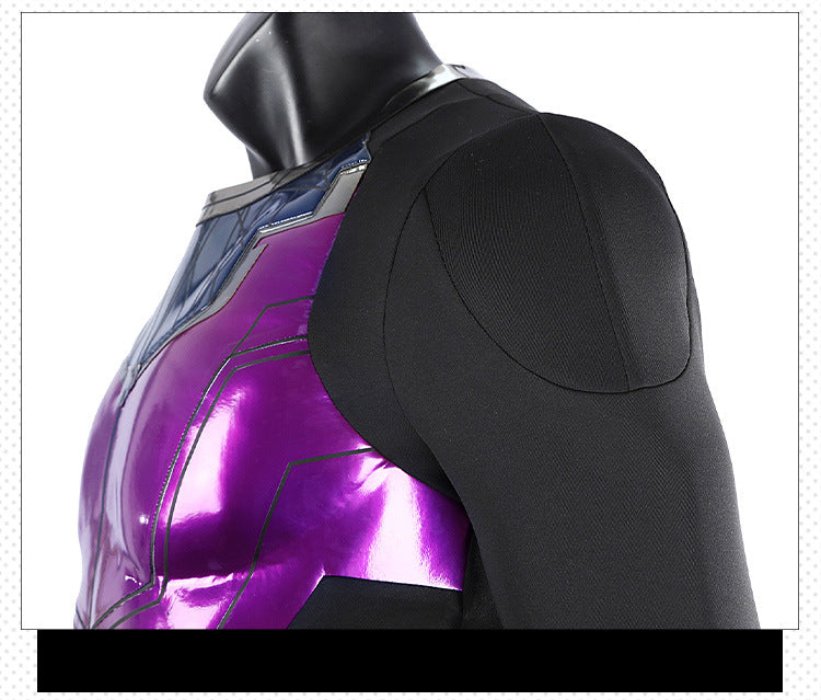 Anti-Hero Red Tactical Suit with Black Accents - Full Cosplay Outfit Male | Belt Holsters Gloves Mask