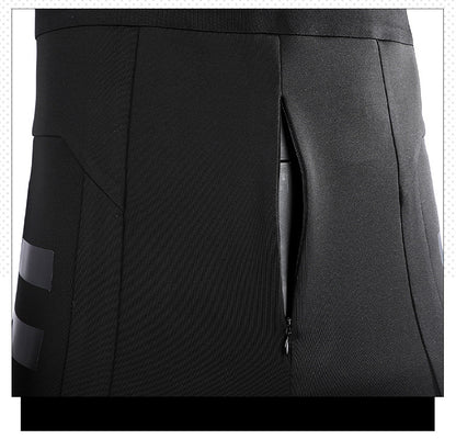 Anti-Hero Red Tactical Suit with Black Accents - Full Cosplay Outfit Male | Belt Holsters Gloves Mask