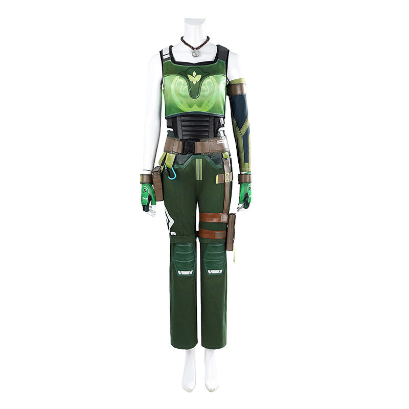 Forest Ranger Cosplay Costume – Fantasy Game–Inspired Adventure Outfit Set