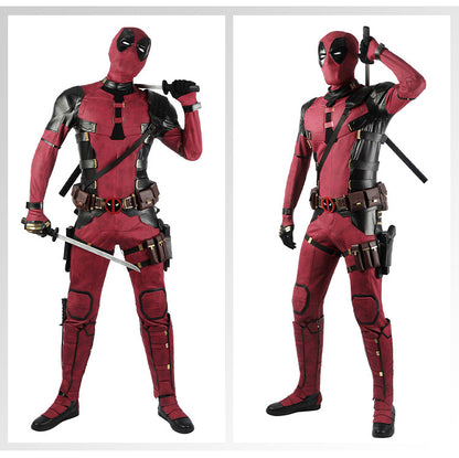 Mercenary Hero Cosplay Costume – Wade Bodysuit and Accessories Set