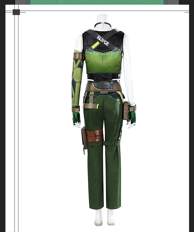 Forest Ranger Cosplay Costume – Fantasy Game–Inspired Adventure Outfit Set