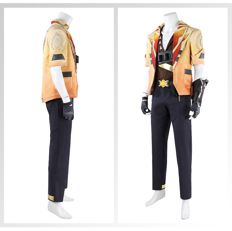 Tactical Tech Operative Cosplay Costume – Futuristic Game–Inspired Combat Outfit for Men