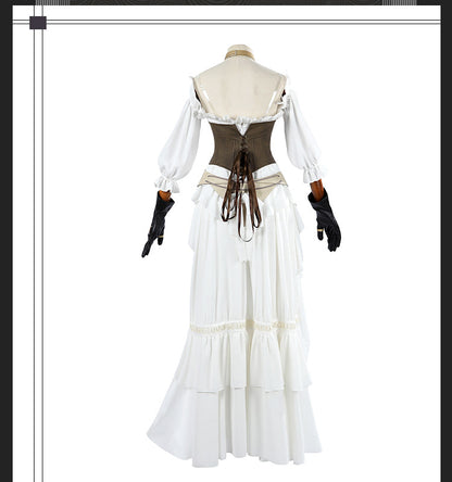 FF14-style Ishgard Noble Attire Healing/Ranged Female Cosplay Dress