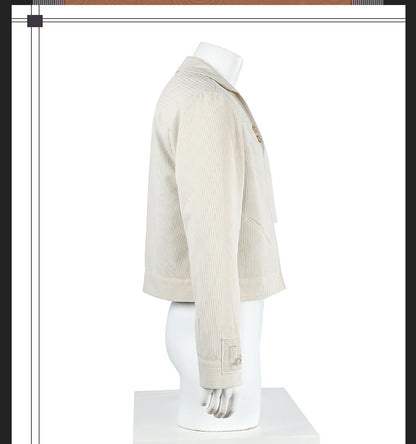 Retro Blue Uniform Jacket with Collar & Patches - Full Cosplay Set Kids/Adult Sci-Fi Academy Style