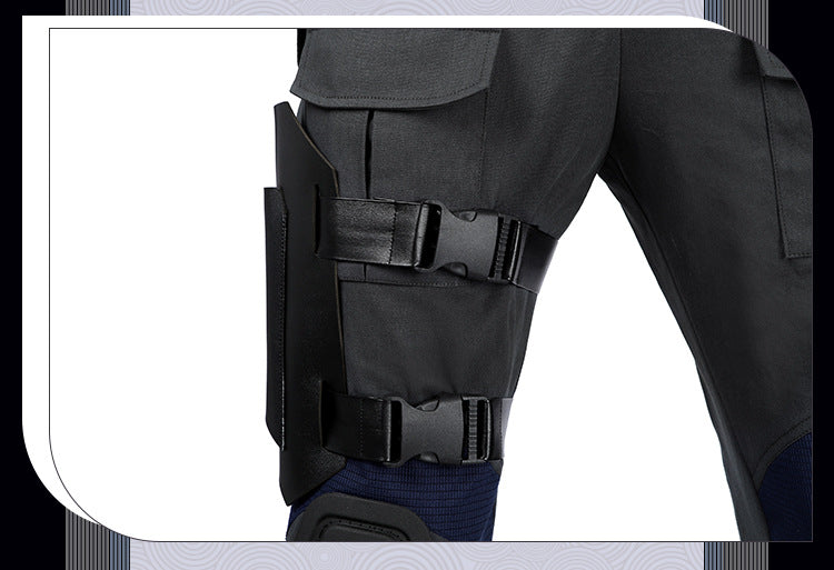 Crimson Vigilante Cosplay Costume – Heroic Stealth Outfit for Halloween & Performances