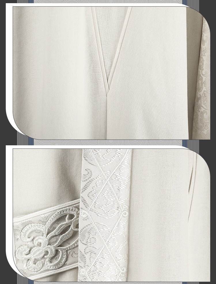 Epic White Flowing Wizard Robe with Hood - Cinematic Fantasy Mage Cosplay Set for Men