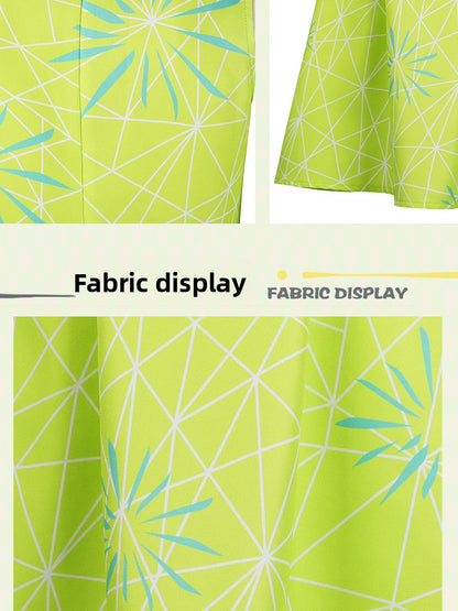 Joyful Spirit Cosplay Dress & Mask Set – Colorful Fantasy Outfit for Adults