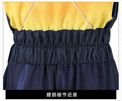 Prismatic Energy Cosplay Costume – Futuristic Fantasy Performance Outfit Set