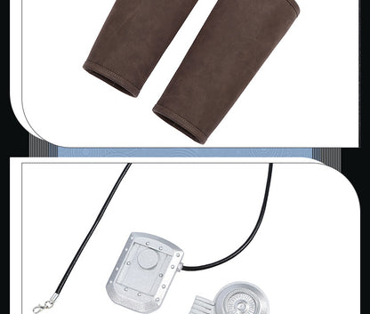 Blue & Yellow Vault Dweller Onesie - Tight Female Jumpsuit Cosplay Set | Post-Apoc Bodysuit + Gauntlets