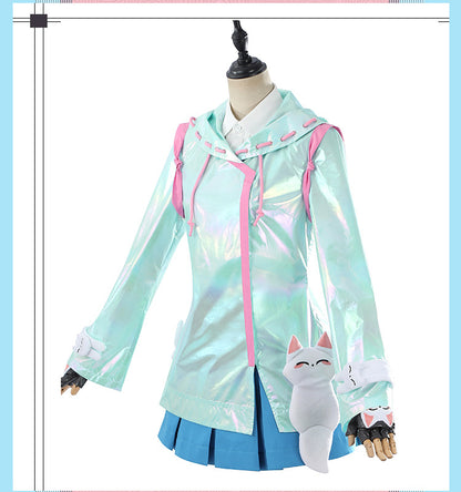 Mystic Guardian Cosplay Raincoat – Kiriko Anime Game Costume