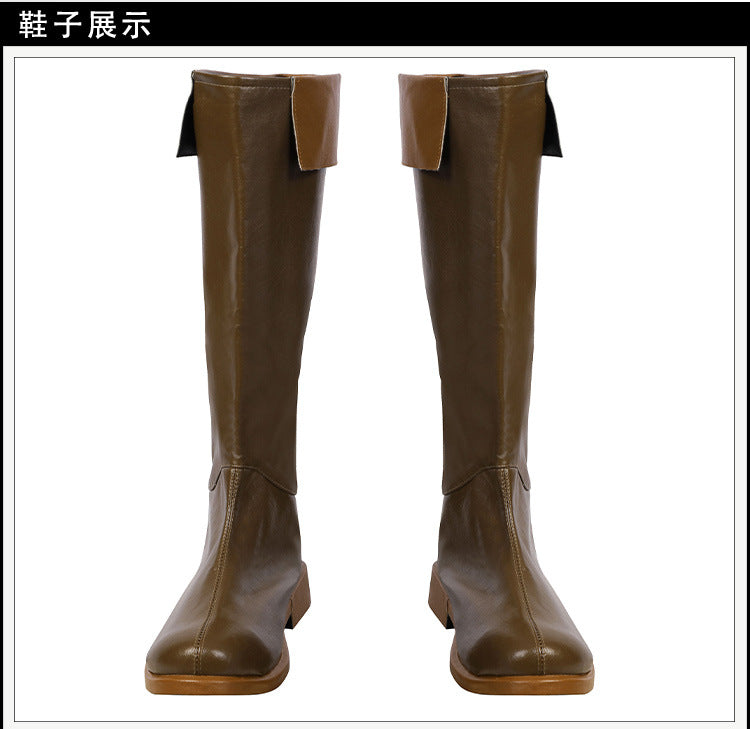 Heroic Adventurer Cosplay Costume – Male Fantasy Outfit with Accessories