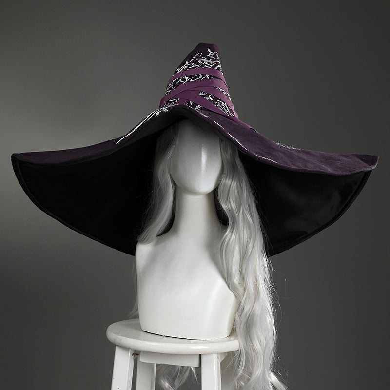 Twilight Hermit Cosplay Costume – Dark Fantasy Cloak & Hat Set for Halloween