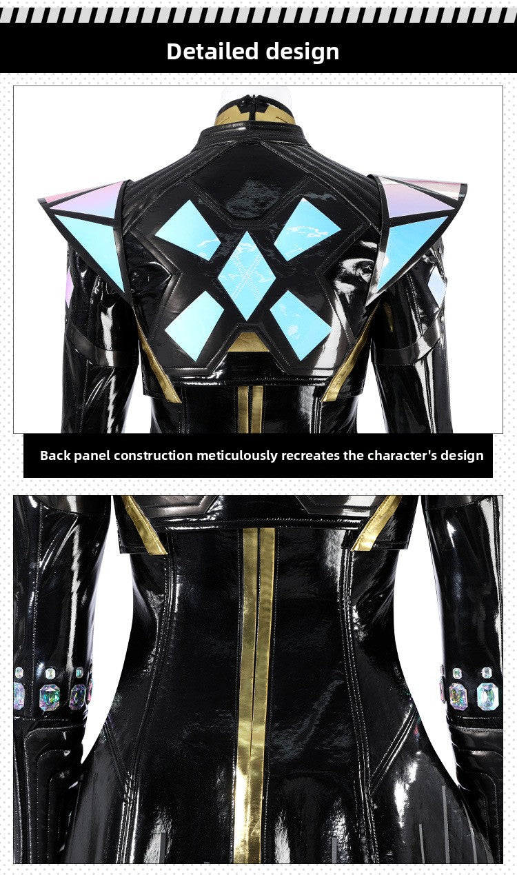 Ice Queen Cosplay Costume – Fantasy Hero Outfit for Women