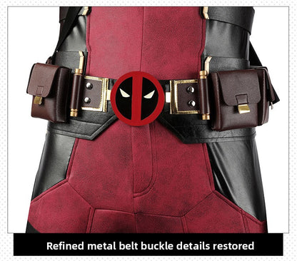 Mercenary Hero Cosplay Costume – Wade Bodysuit and Accessories Set
