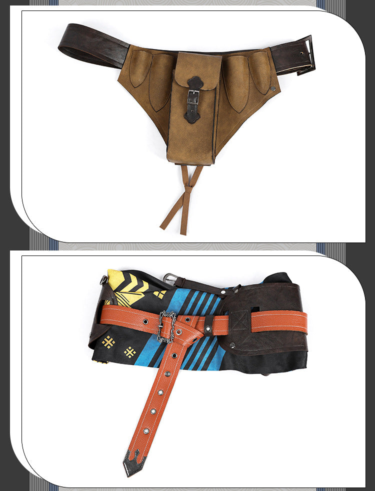 Wild Huntress Cosplay Costume – Fantasy Adventure Outfit for Women