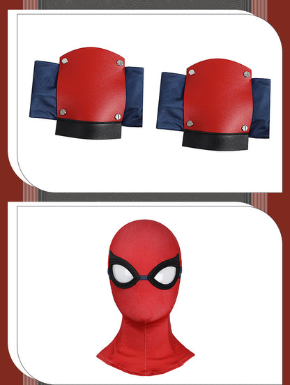 Friendly Neighborhood Superhero Cosplay Costume Set – Web-Inspired Hero Outfit for Halloween