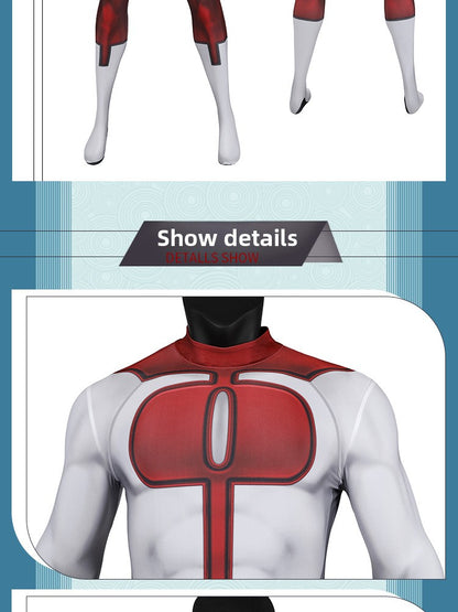 Ultimate Fighter Cosplay Costume – Nolan Grayson Bodysuit Game-Inspired Outfit