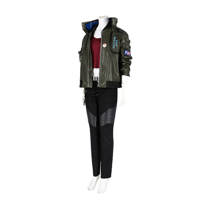 Futuristic Cyberpunk Rider Jacket – Sci-Fi Inspired Cosplay Outerwear for Men & Women