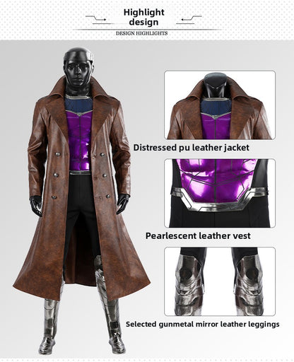 Anti-Hero Red Tactical Suit with Black Accents - Full Cosplay Outfit Male | Belt Holsters Gloves Mask