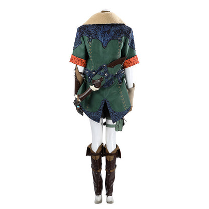 Wild Huntress Cosplay Costume – Fantasy Adventure Outfit for Women